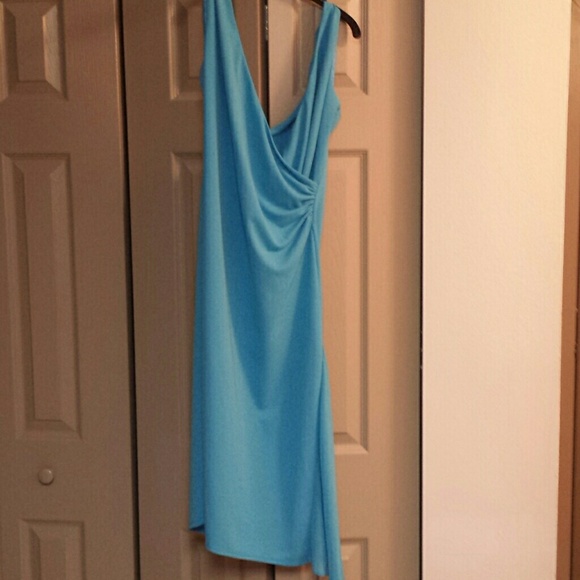 Turquoise summer dress