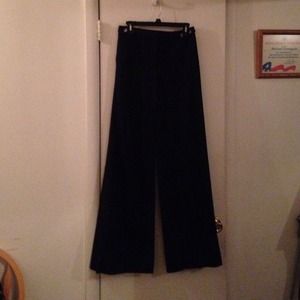 Newport News navy wide leg pants