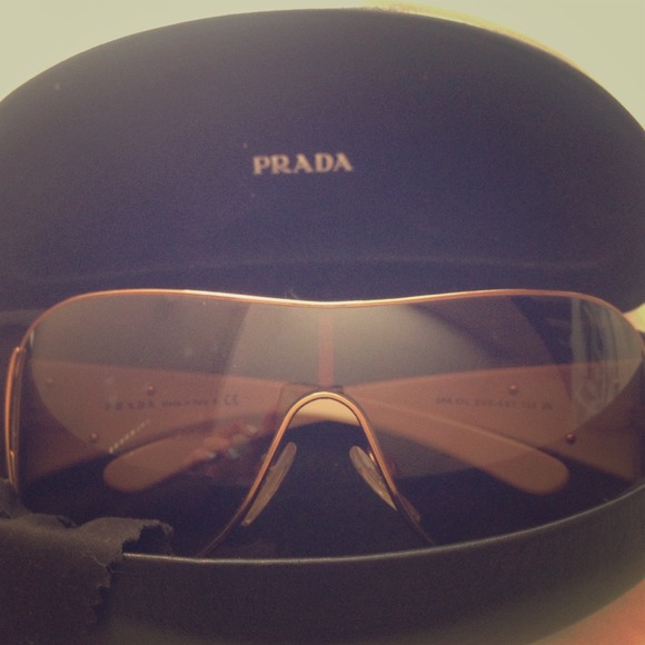 Authentic Prada sun glasses