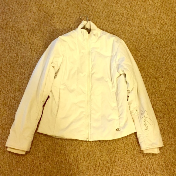 White winter jacket