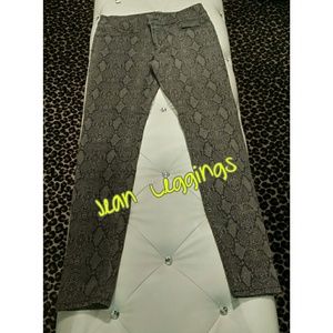 Printed Skinny Jeans