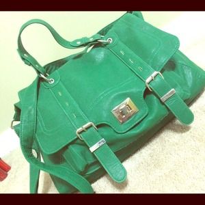 LuLu- green satchel