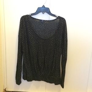 GAP top with polka dots