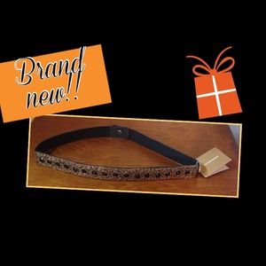 Francesca's beaded stretch elastic belt