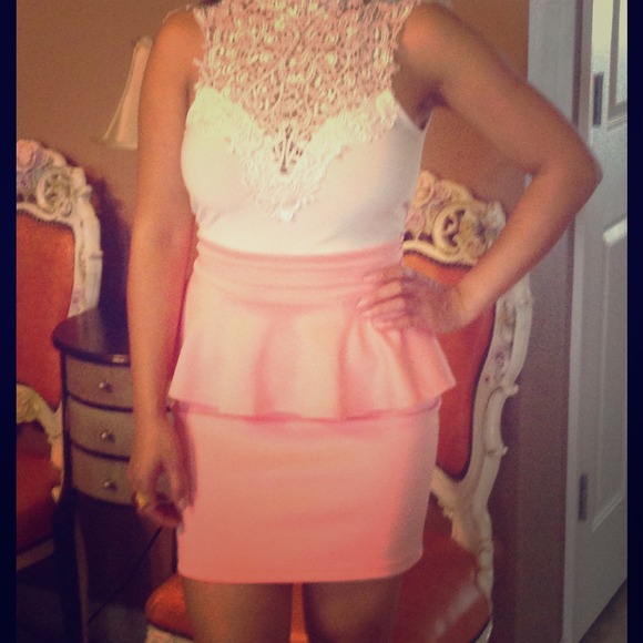 Peplum Dress (Small)