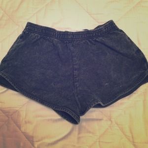 Black american apparel shorts