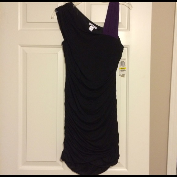 Black stretchy fitted dress or tunic (bar III)