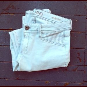 DL 1961 Harlow Moto Jean light blue