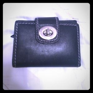 Black coach wallet
