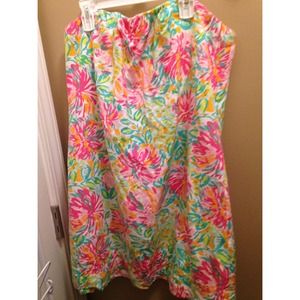 Strapless Lilly Pulitzer Dress