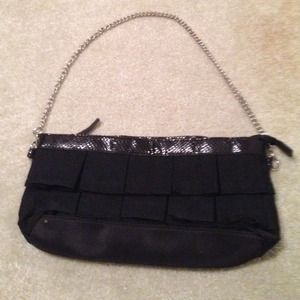 Small black handbag