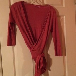 Michael Stars Shimmer Wrap Sweater