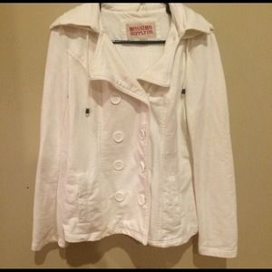 White Button Up Jacket
