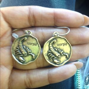 Scorpio earrings