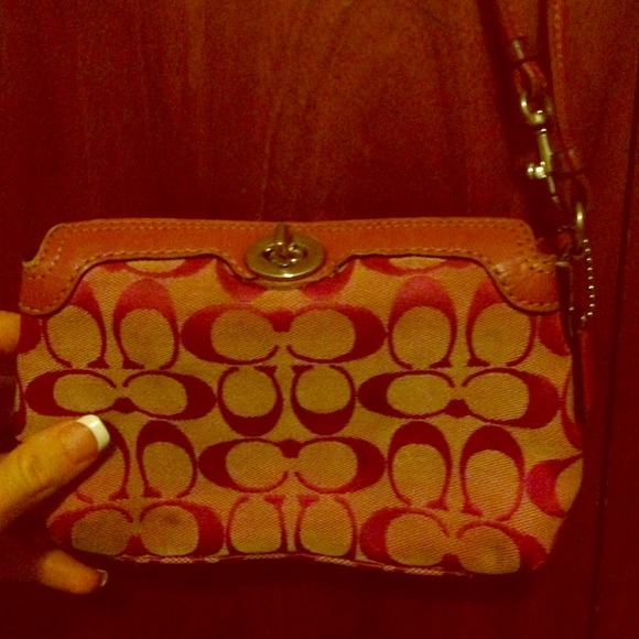 Coach wristlet