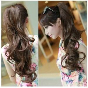 💛Dark Brown Ponytail Extension💛