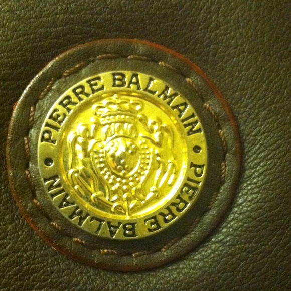 Pierre Balmain Leather Backpack