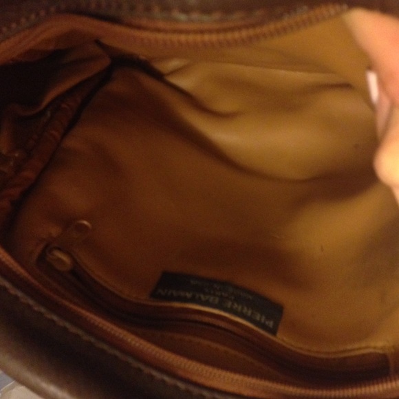 Pierre Balmain Leather Backpack