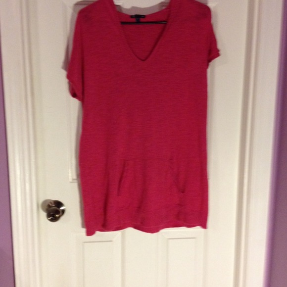 Fuchsia hoodie sweater