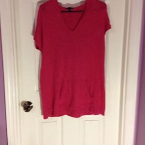 Fuchsia hoodie sweater