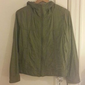 army green outwear