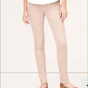 Bundled LOFT 5 pkt Skinny Corduroy - Subtle Tan