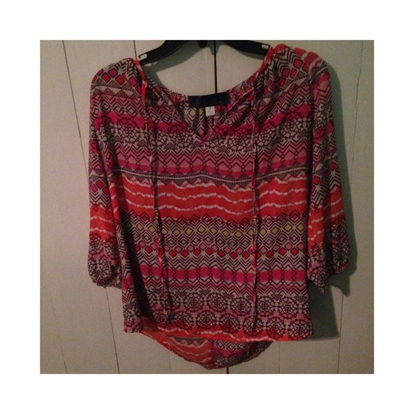 Bohemian Print Top