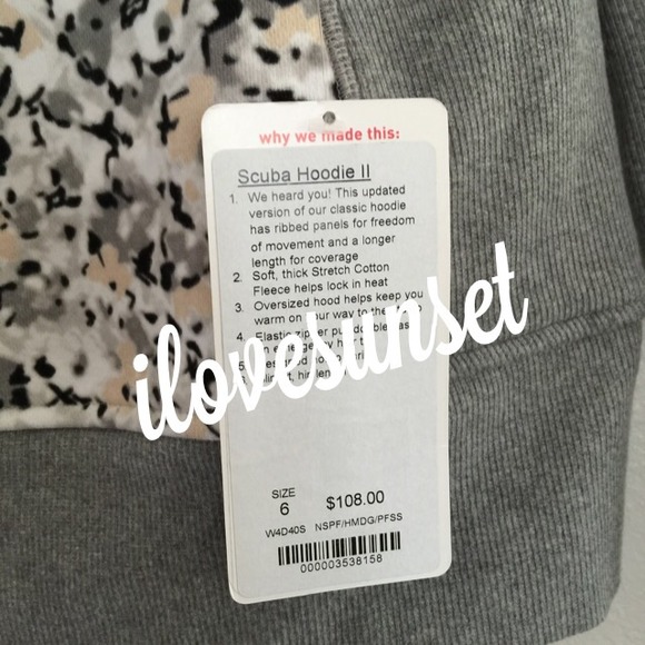 ❗️Kept❗️{lululemon} RARE Scuba Hoodie II - Picture 3 of 4