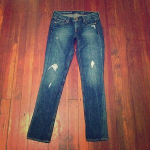 JCrew vintage matchstick jeans - 24S