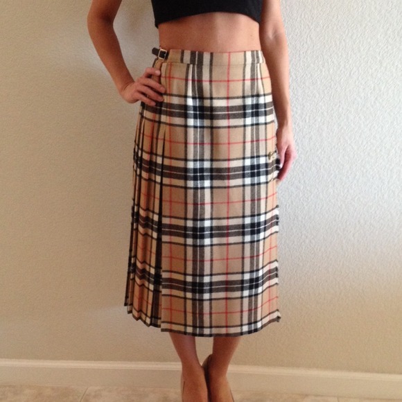 Vintage Plaid Kilt