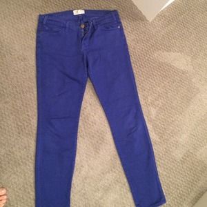 Current/Elliott Jeans - Current Elliot ankle skinny in royal blue Current/Elliott Jeans - Current Elliot ankle skinny in royal blue