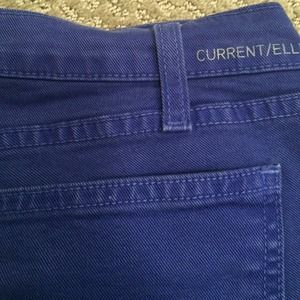 Current/Elliott Jeans - Current Elliot ankle skinny in royal blue Current/Elliott Jeans - Current Elliot ankle skinny in royal blue