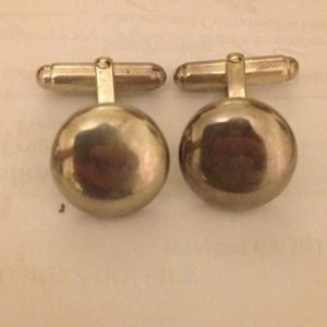 Sterling silver cuff Links