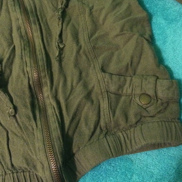 Pacsun dark green jacket - Picture 3 of 3