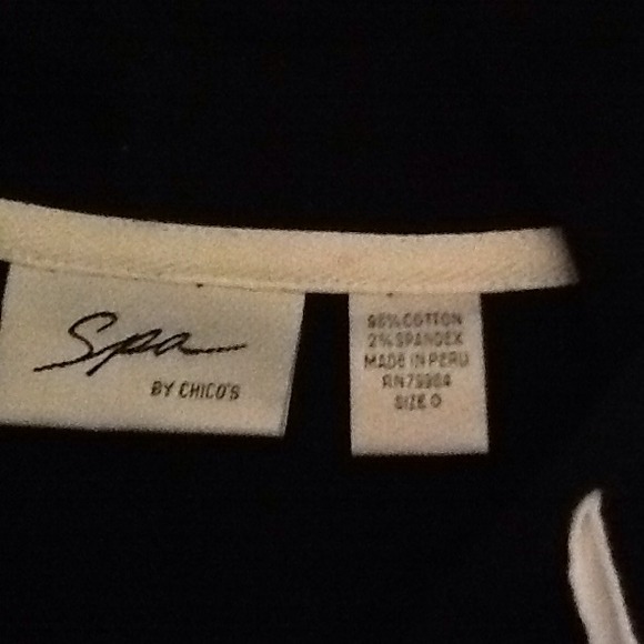 CHICO's Dark Navy Sporty Set - Picture 2 of 4