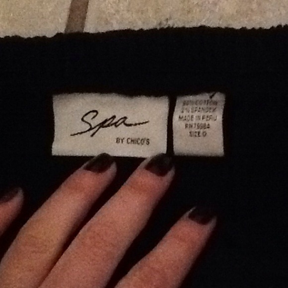 CHICO's Dark Navy Sporty Set - Picture 4 of 4