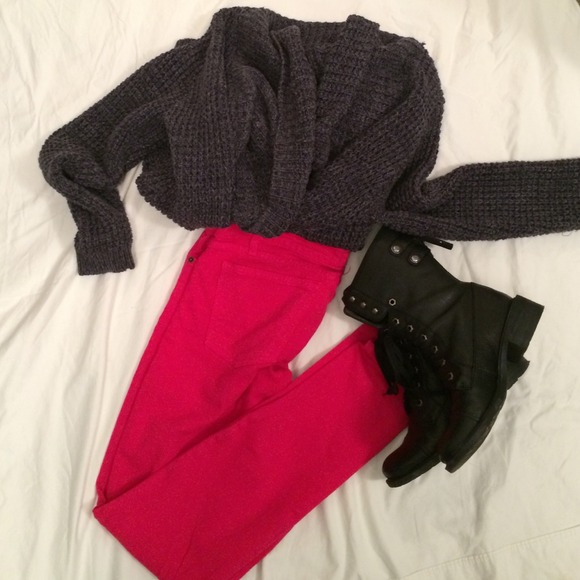Current/Elliott Denim - Current elliot ankle skinny on bright rose sz 30 Current/Elliott Denim - Current elliot ankle skinny on bright rose sz 30