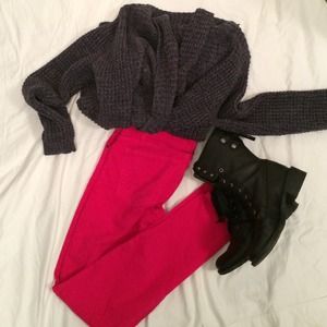 Current/Elliott Jeans - Current elliot ankle skinny on bright rose sz 30 Current/Elliott Jeans - Current elliot ankle skinny on bright rose sz 30