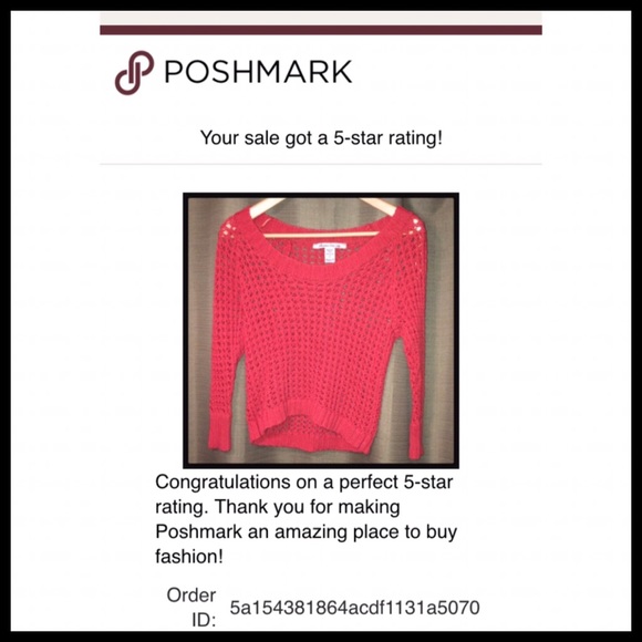 Red Knit Top - Picture 5 of 5