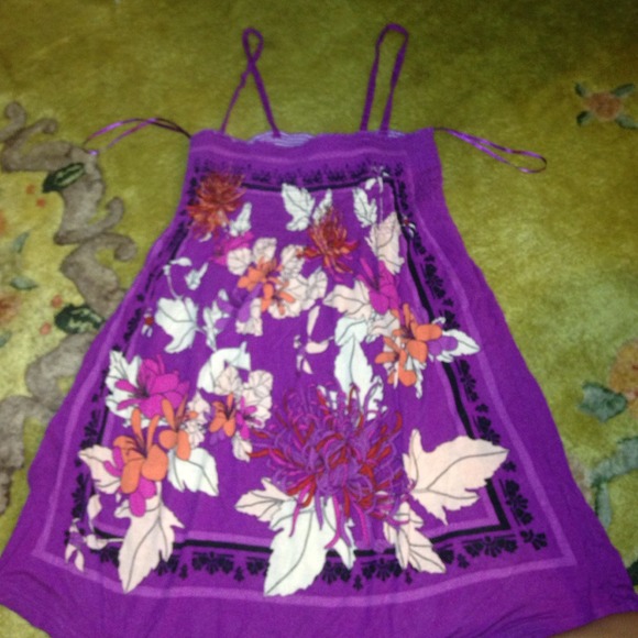 Cute pink floral dress/coverup from H&M