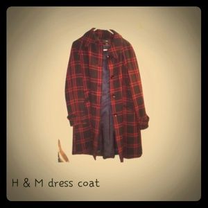 H & M dress coat