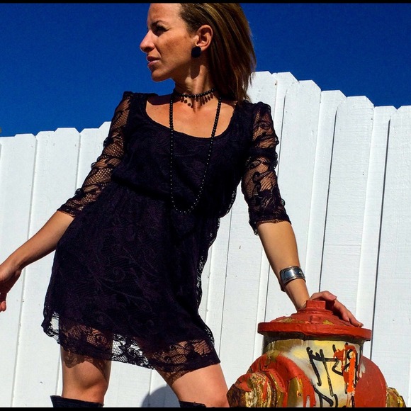 Lefties Empire Mini Dress