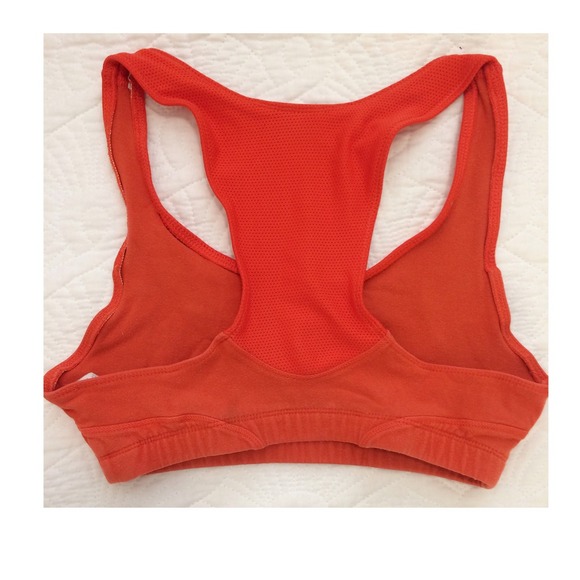 ❌SOLD❌ Nike Sports Bra in Bright Orange - Picture 2 of 2