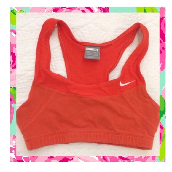 Nike Tops - ❌SOLD❌ Nike Sports Bra in Bright Orange
