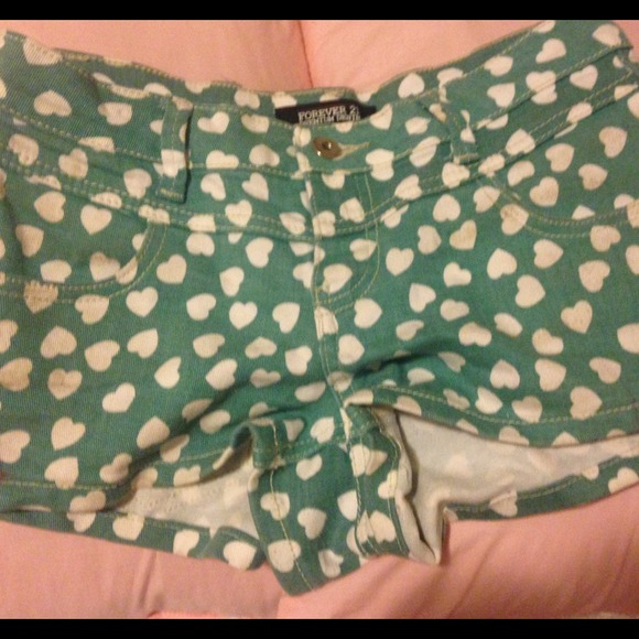 High waisted shorts