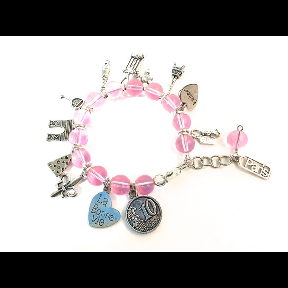 Custom-made Paris Charm Bracelet - reserved