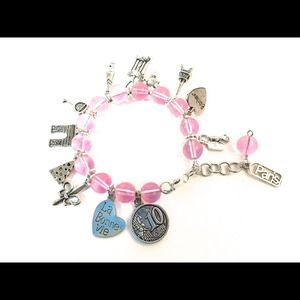 Custom-made Paris Charm Bracelet - reserved
