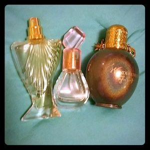 3 bottles of perfumes