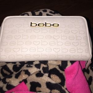 Cute Bebe zip around wallet