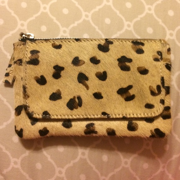 Leopard Print Clutch